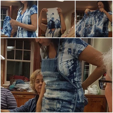 indigo dyed clothing