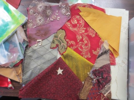 selection of compatible fabrics