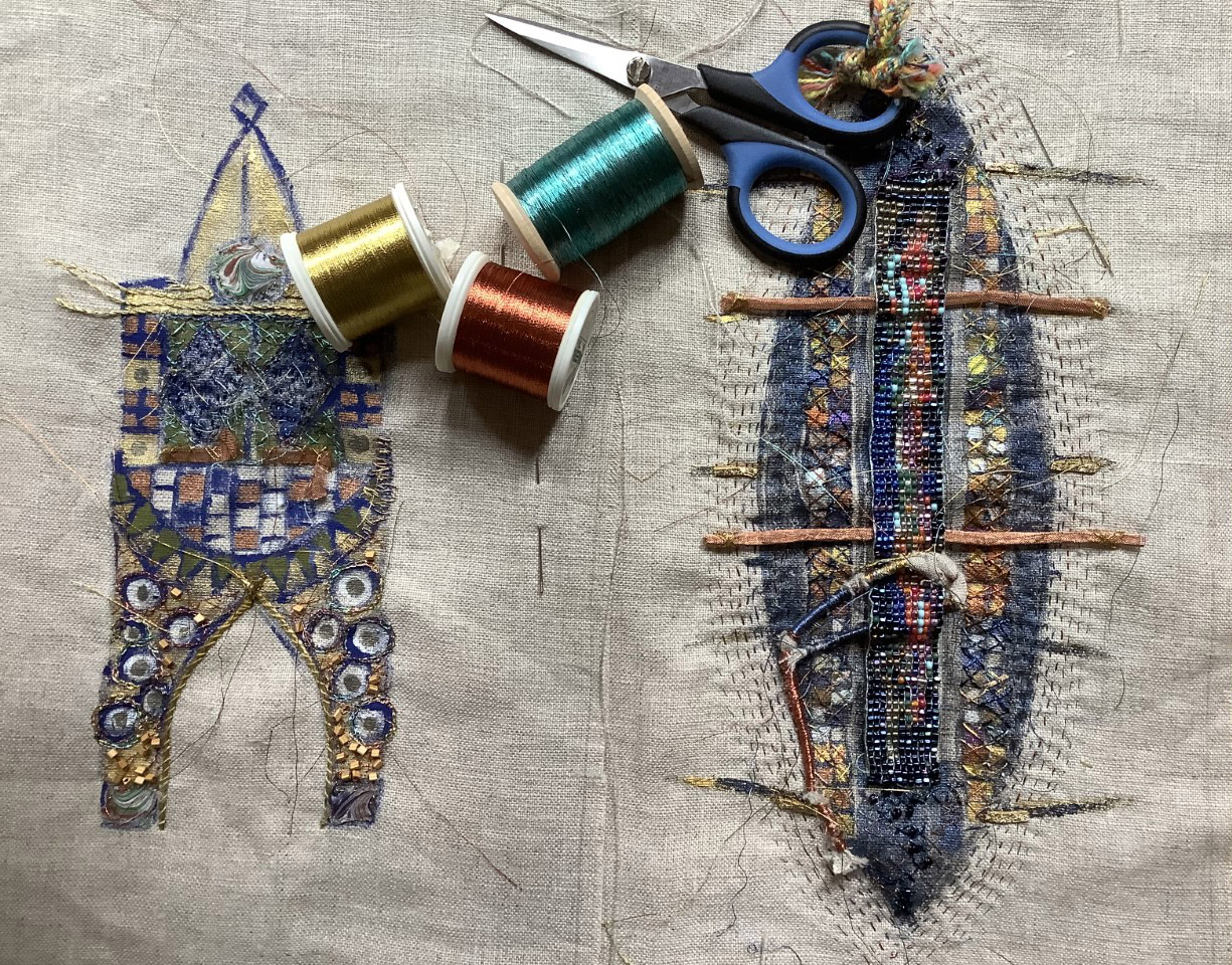 Faux Goldwork Nicole Crozier