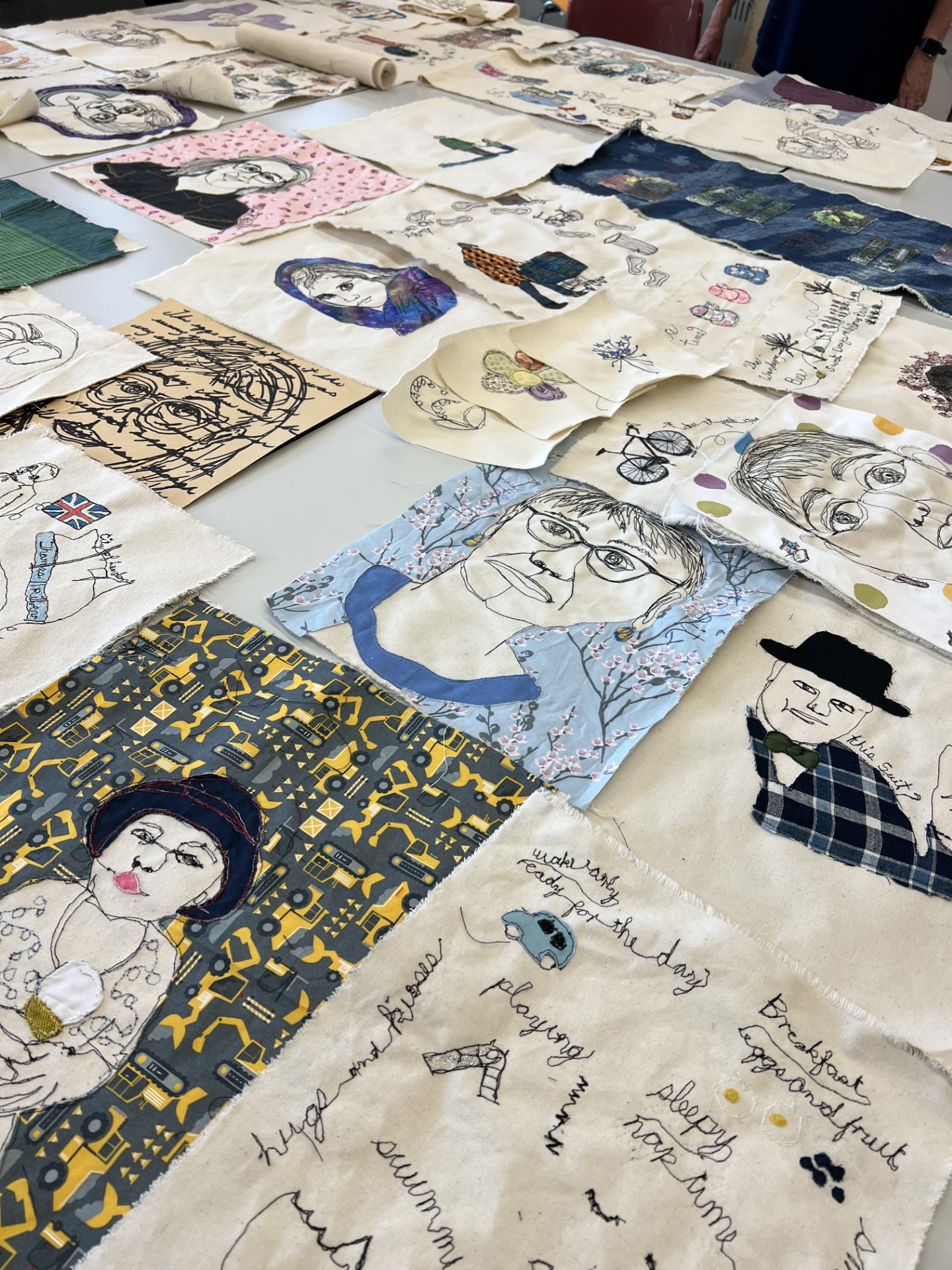 Samples from Harriet Riddell Workshop 2023