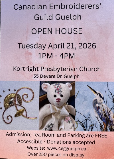 a poster advertising an Open House on April 21, 2026