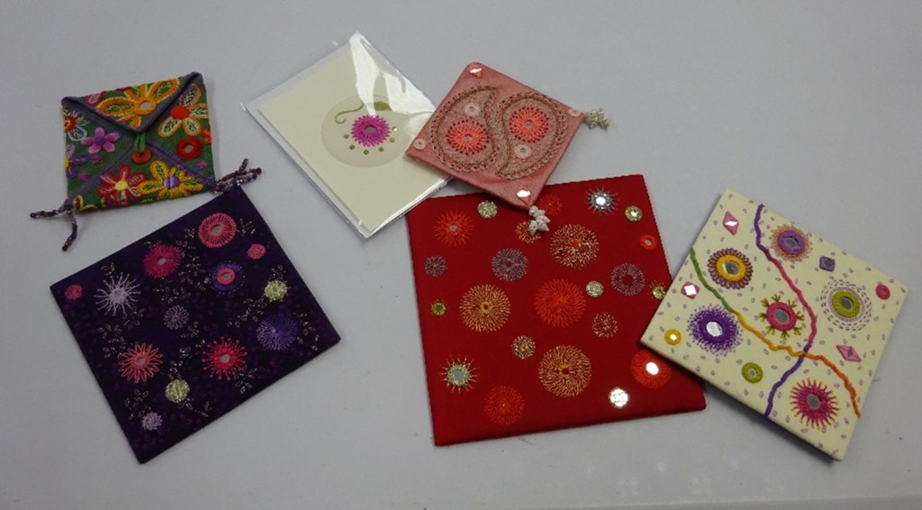 several examples of Shisha work